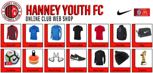 Hanney Youth Kit Shop